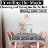 Unveiling the Magic: Choosing and Caring for the Perfect Dining Table Cover