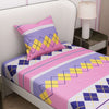 Colorful Printed Multi Design Bedsheet With Pillow Covers | Dream Care
