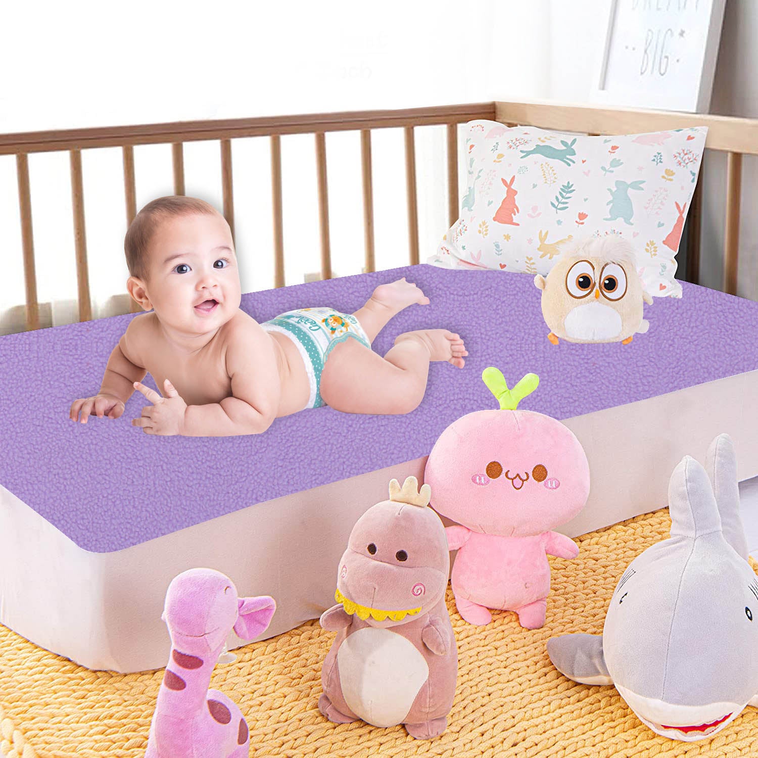 Waterproof Baby Dry Sheet, N04 Small