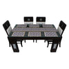 Waterproof & Dustproof Dining Table Runner With 6 Placemats, SA41 - Dream Care Furnishings Private Limited
