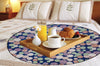 Waterproof & Oil Proof Bed Server Circle Mat, SA71 - Dream Care Furnishings Private Limited