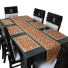 Waterproof & Dustproof Dining Table Runner With 6 Placemats, SA54 - Dream Care Furnishings Private Limited