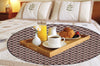 Waterproof & Oil Proof Bed Server Circle Mat, SA73 - Dream Care Furnishings Private Limited