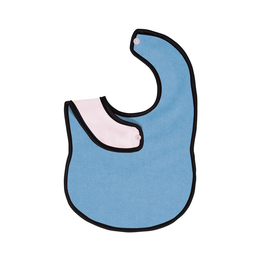 Waterproof Quick Dry Baby Bibs - Pack of 3, Sky Blue - Dream Care Furnishings Private Limited