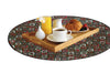 Waterproof & Oil Proof Bed Server Circle Mat, SA63 - Dream Care Furnishings Private Limited