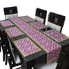 Waterproof & Dustproof Dining Table Runner With 6 Placemats, SA55 - Dream Care Furnishings Private Limited