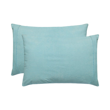 Waterproof Pillow Protector, Set Of 2 Pcs (SKY BLUE) - Dream Care Furnishings Private Limited