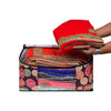 Saree Cover PVC Storage Bag with Zip, Multicolor, Set of 3, SA66 - Dream Care Furnishings Private Limited