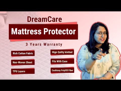 Waterproof Mattress Protector with 360 Degree Elastic Strap, Premium Quilted Sapphire (Maroon, Available in 16 Sizes)