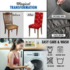 Polyester Spandex Stretchable Printed Chair Cover, MG23