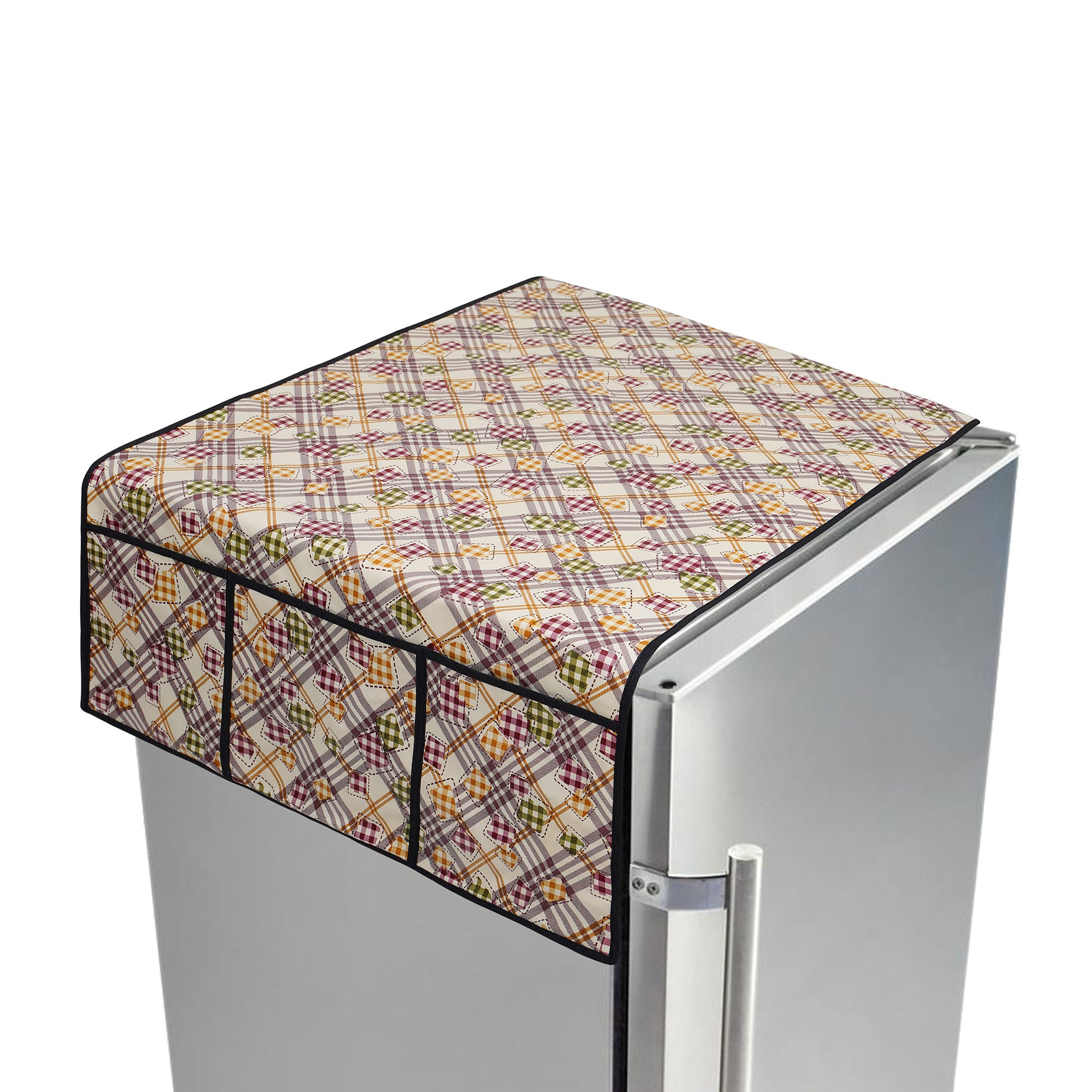 Waterproof & Dustproof Printed Fridge Top Cover, CA12
