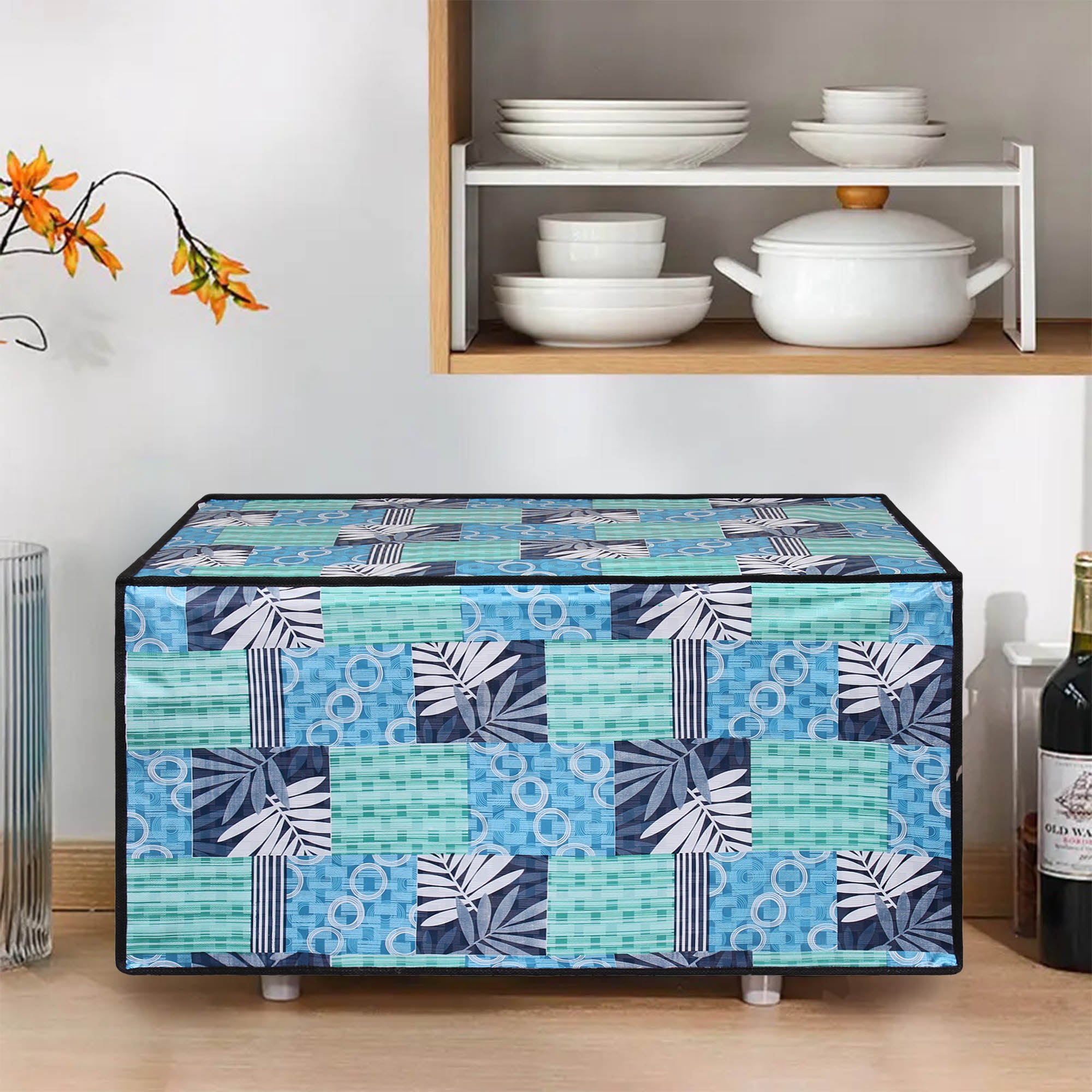 Microwave Oven Cover With Adjustable Front Zipper, SA43