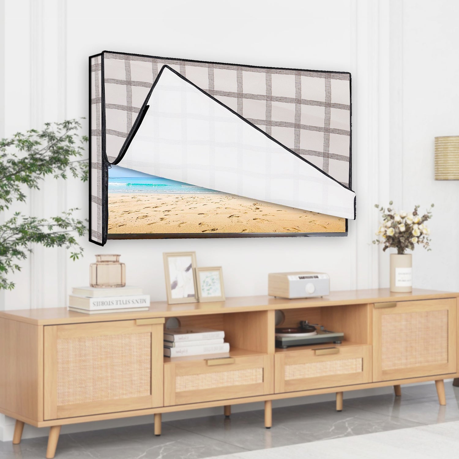 Waterproof Dustproof PVC LED TV Cover, CA08