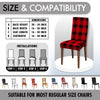 Polyester Spandex Stretchable Printed Chair Cover, MG09