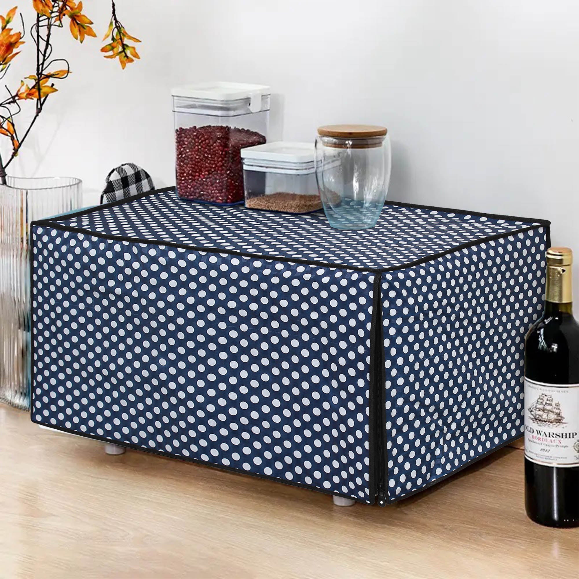 Microwave Oven Cover With Adjustable Front Zipper, SA47