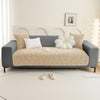 Dream Care Premium Square Fur Sofa Cover for L-Shape & 1,2,3 & 4 Seater Sofas || Luxury Plush Sofa Protector || Soft Couch Cover for Living Room