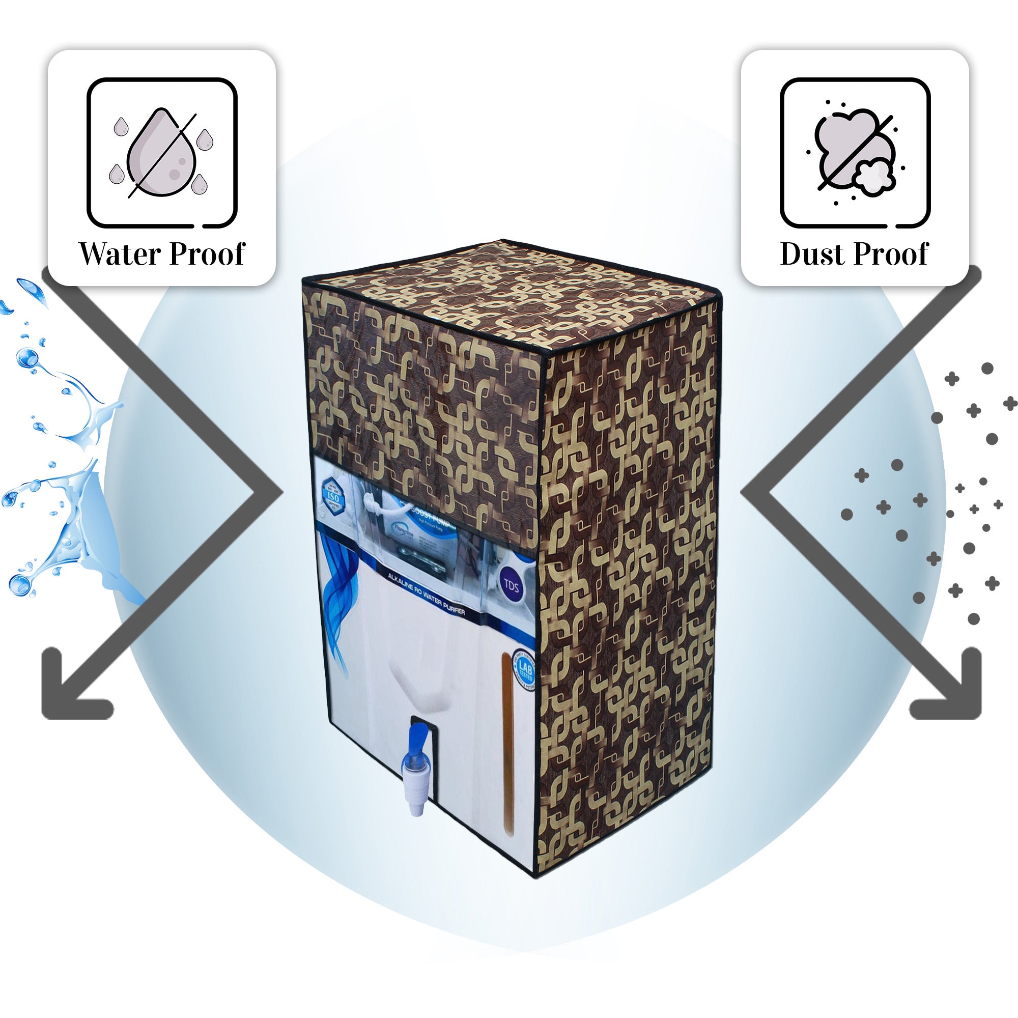 Waterproof & Dustproof Water Purifier RO Cover, SA39