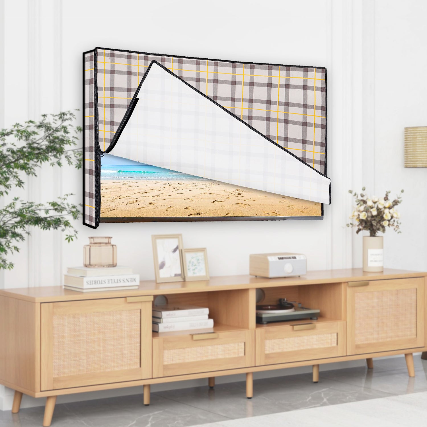 Waterproof Dustproof PVC LED TV Cover, CA04