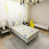 Printed Flower Design Bedsheet With Pillow Covers CHP12 | Dream Care