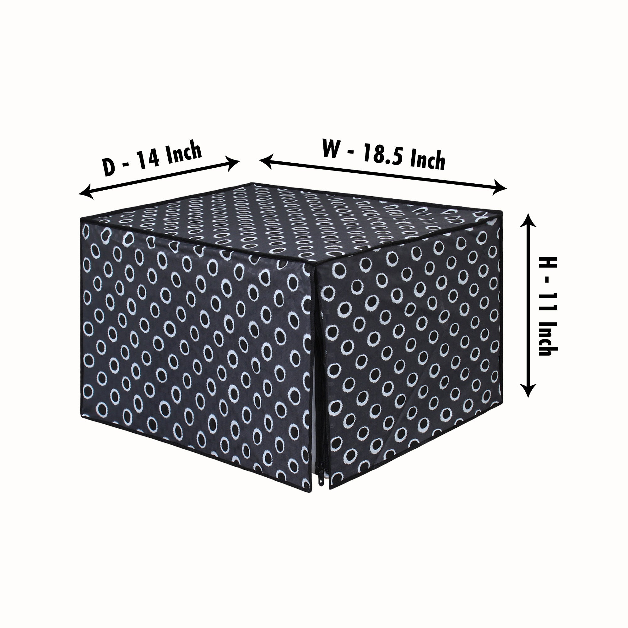 Microwave Oven Cover With Adjustable Front Zipper, SA17