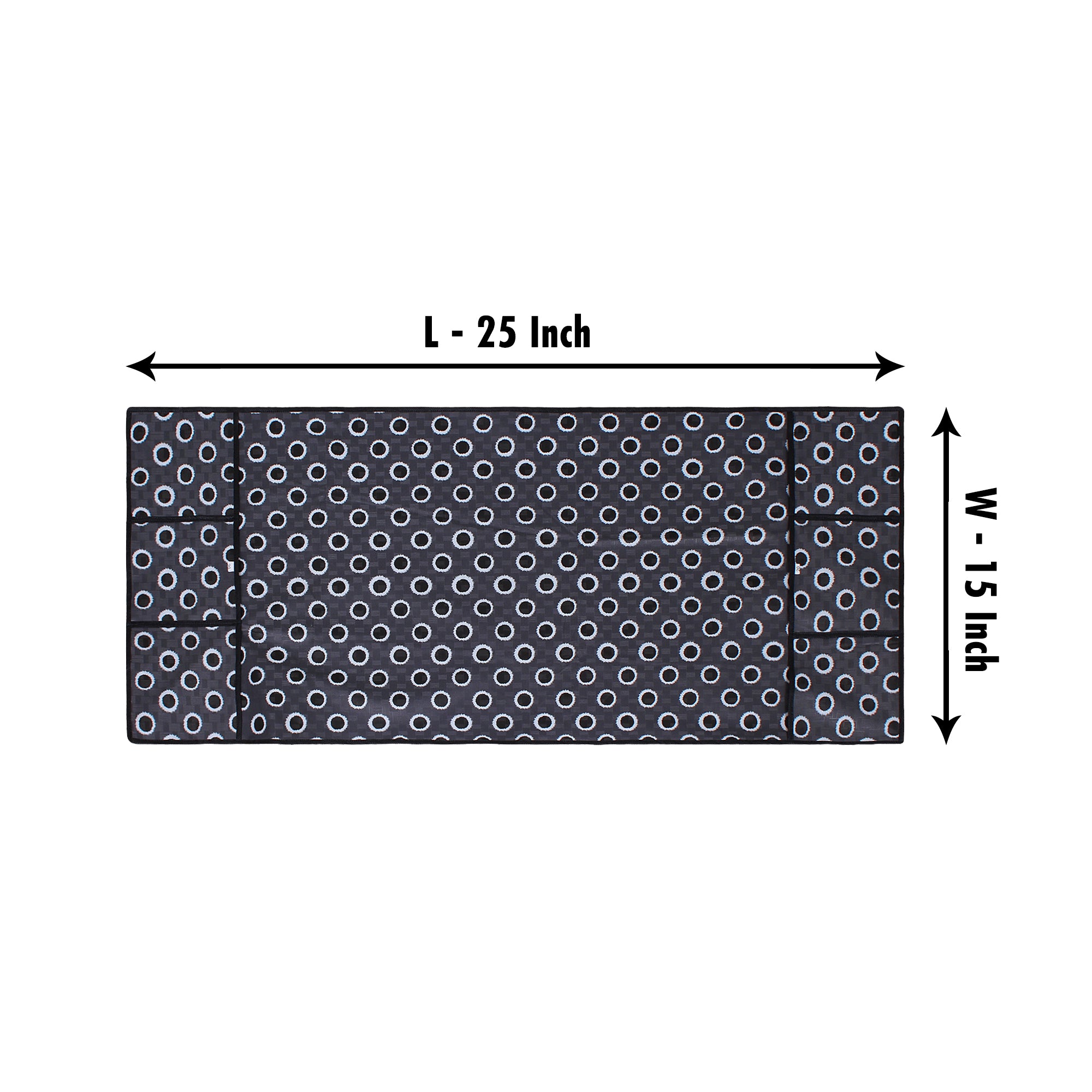 Microwave Oven Top Cover With Side Pockets, SA17