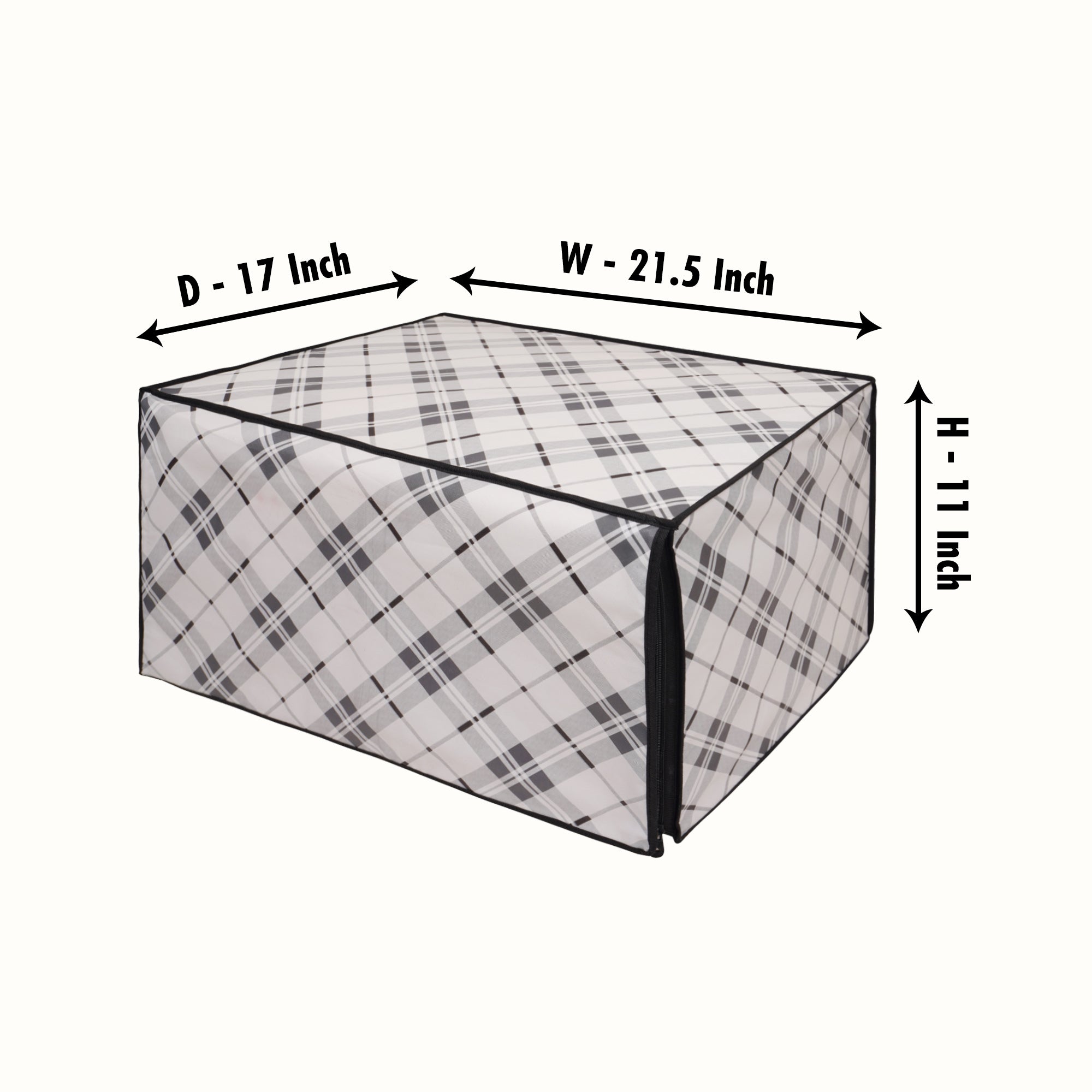 Microwave Oven Cover With Adjustable Front Zipper, CA07