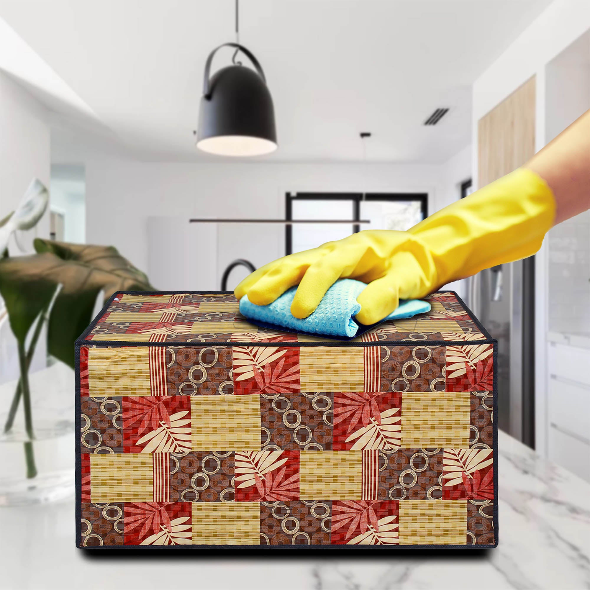 Microwave Oven Cover With Adjustable Front Zipper, SA01