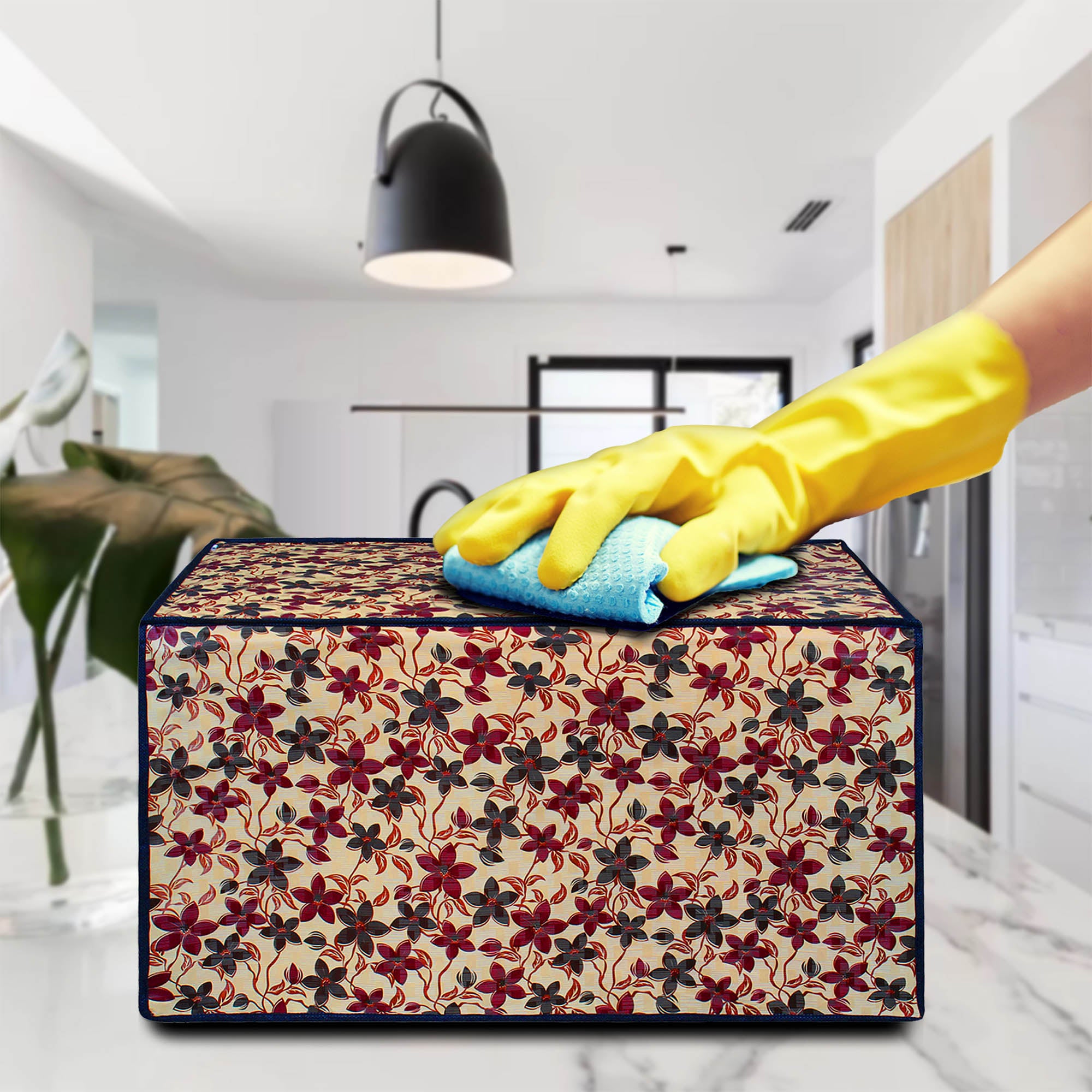 Microwave Oven Cover With Adjustable Front Zipper, SA04