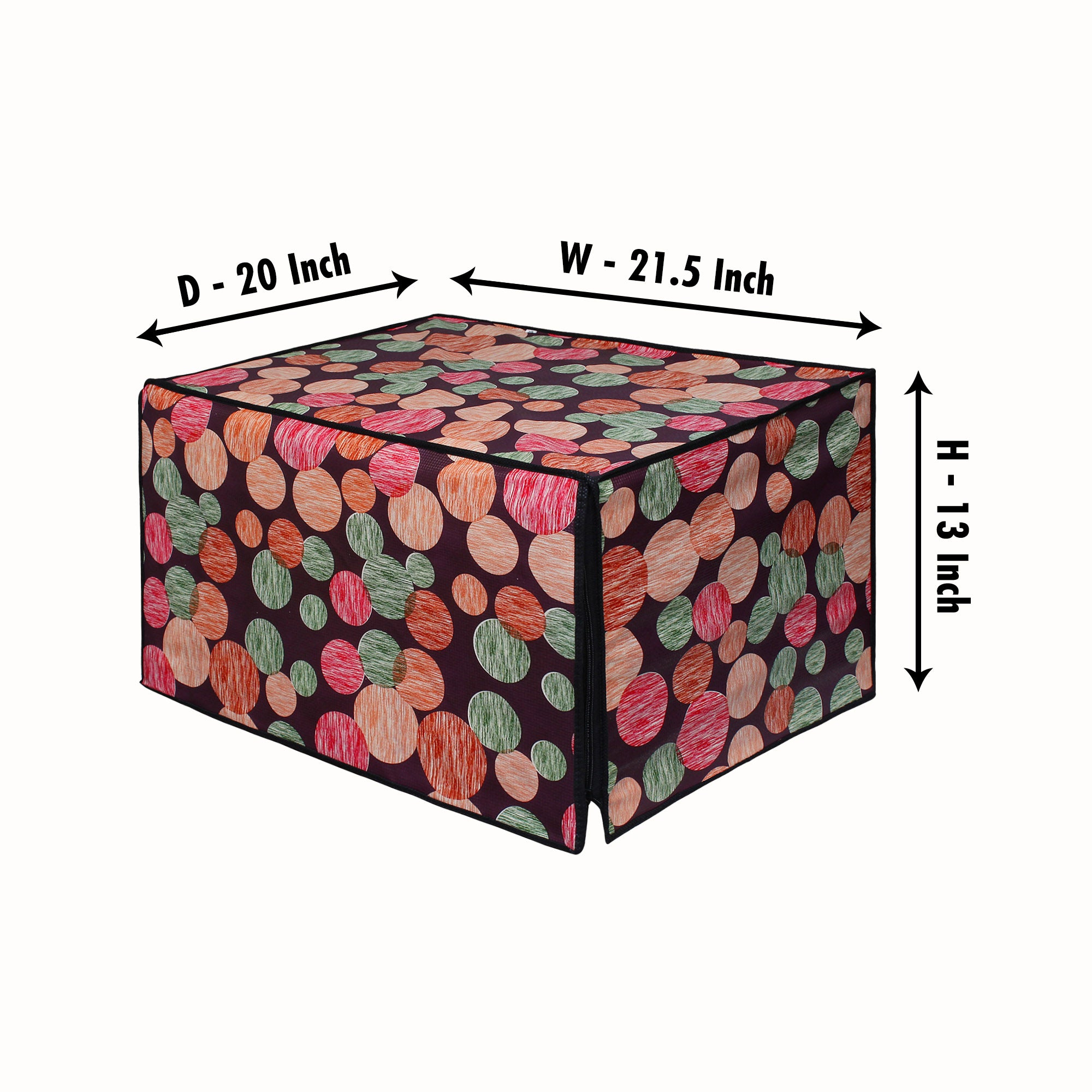 Microwave Oven Cover With Adjustable Front Zipper, SA66