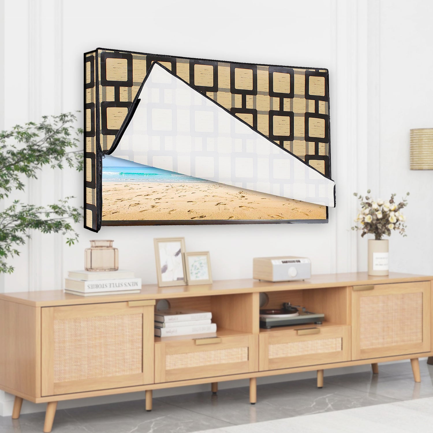 Waterproof Dustproof PVC LED TV Cover, SA12