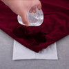 Waterproof Mattress Protector with 360 Degree Elastic Strap, Luxury Terry (Maroon, Available in 16 Sizes)