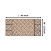 Waterproof & Dustproof Printed Fridge Top Cover, CA12