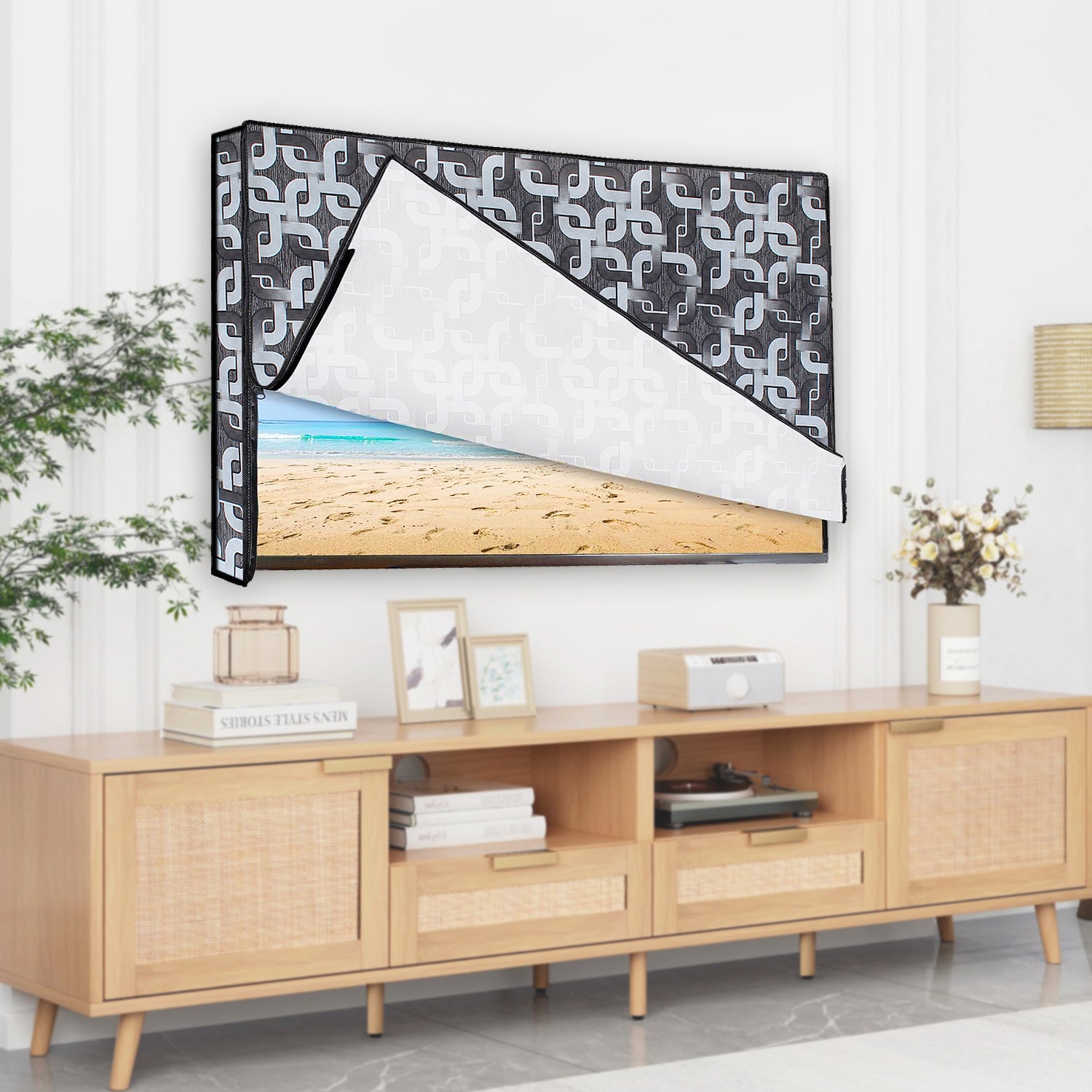 Waterproof Dustproof PVC LED TV Cover, SA38
