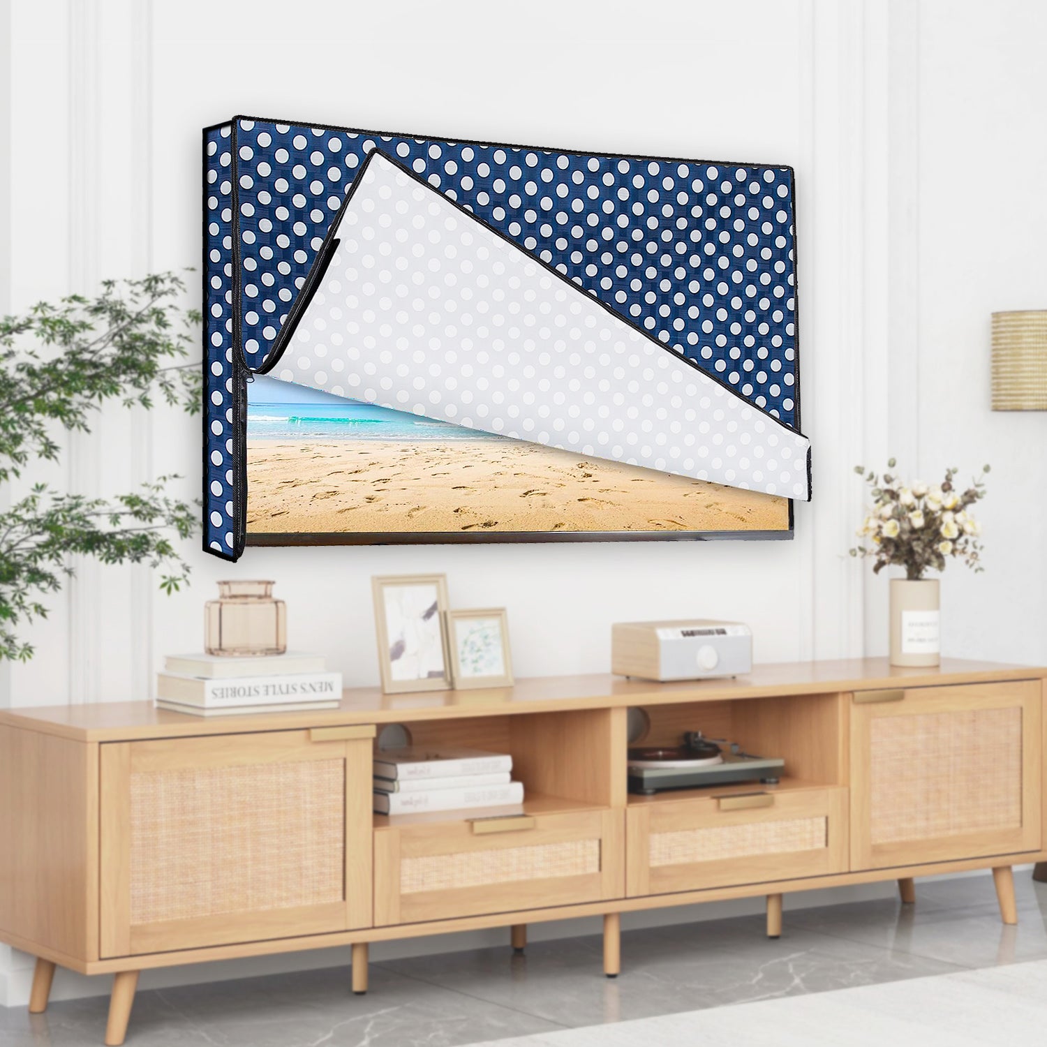 Waterproof Dustproof PVC LED TV Cover, SA47
