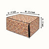 Microwave Oven Cover With Adjustable Front Zipper, CA11