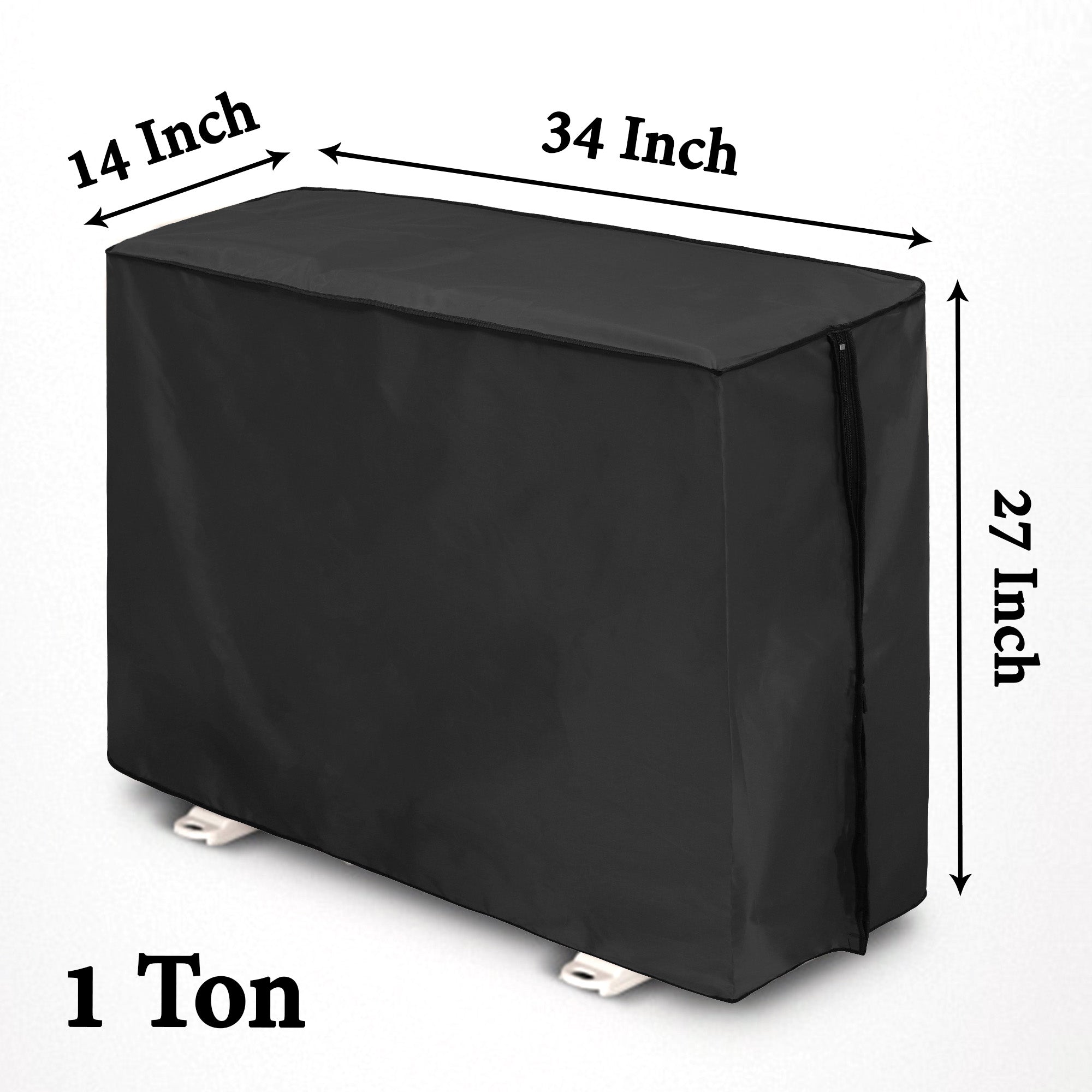 Waterproof and Dustproof Split Outdoor AC Cover, Grey