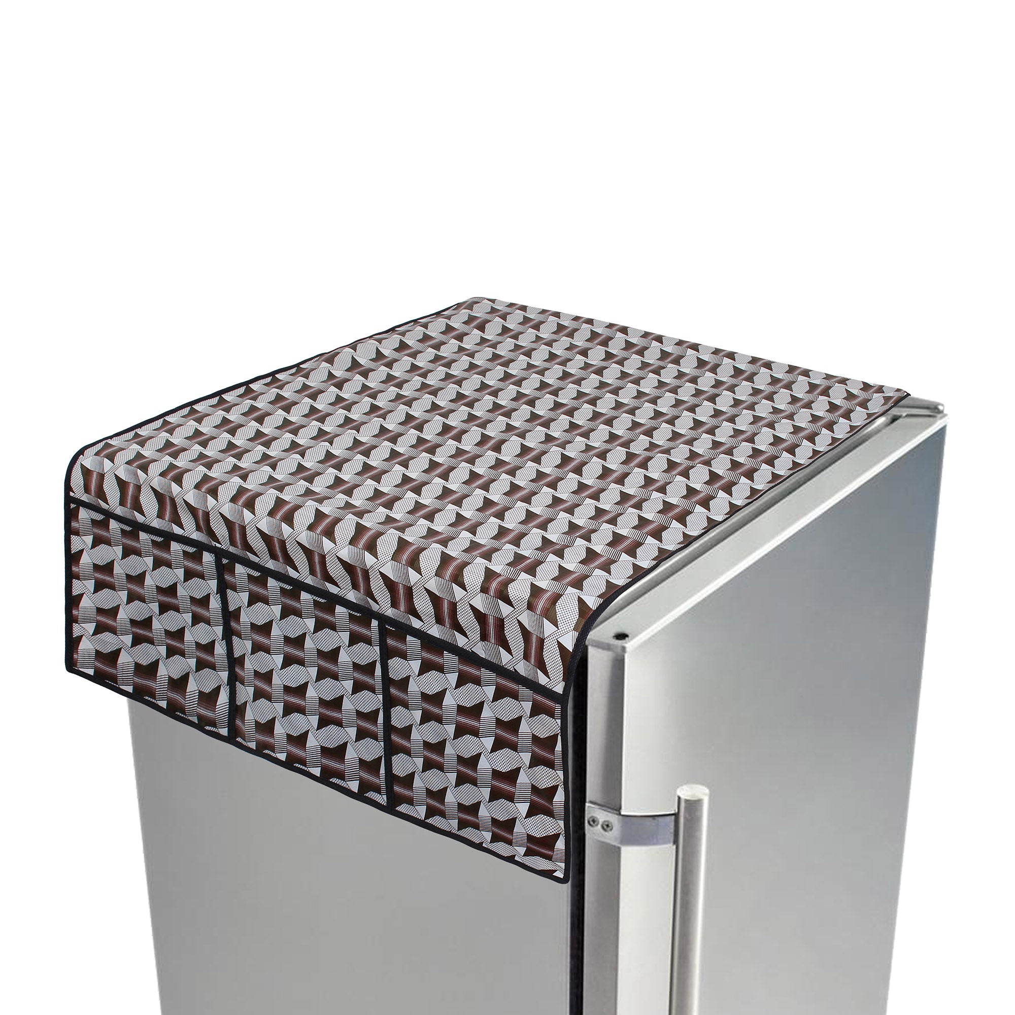 Waterproof & Dustproof Printed Fridge Top Cover, SA09