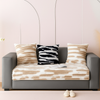 Dream Care Premium Pencil Fur Sofa Cover | Luxury Plush Sofa Protector | Soft Couch Cover for Living Room
