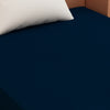 Waterproof Mattress Protector with 360 Degree Elastic Strap, Luxury Terry (Navy Blue, Available in 16 Sizes)
