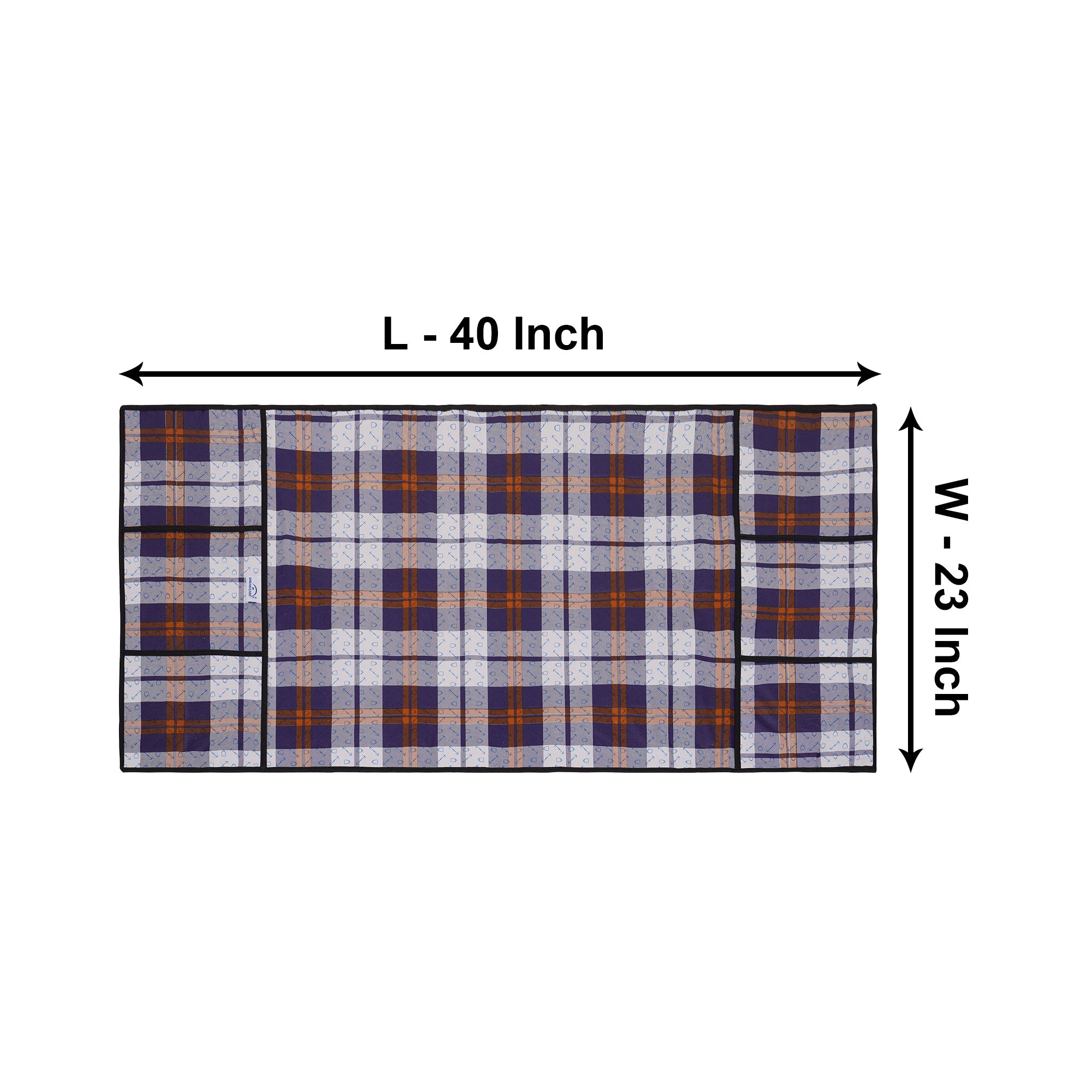 Waterproof & Dustproof Printed Fridge Top Cover, CA06