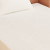 Waterproof Mattress Protector with 360 Degree Elastic Strap, Luxury Terry (White, Available in 16 Sizes)