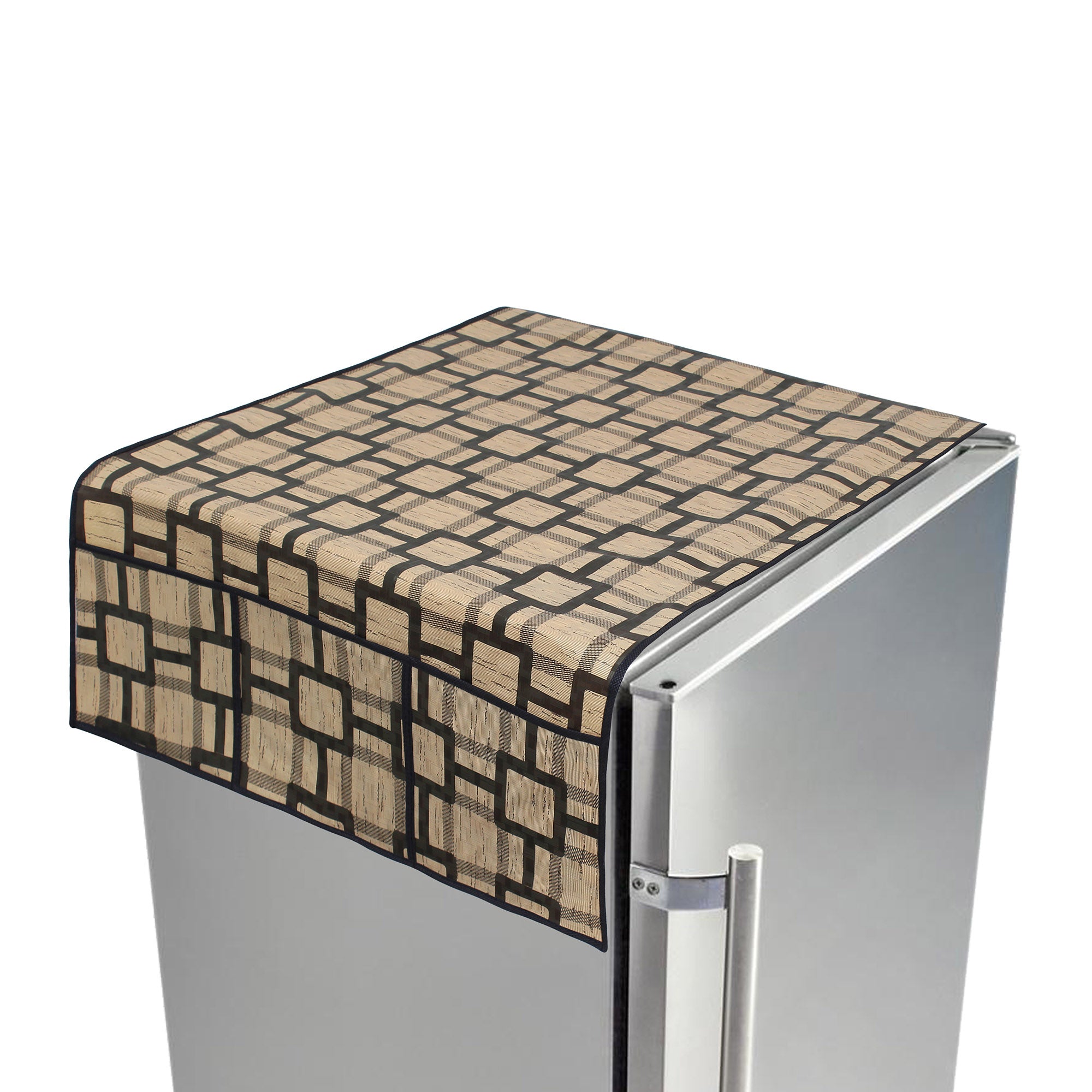 Waterproof & Dustproof Printed Fridge Top Cover, SA12
