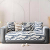Dream Care Premium Pencil Fur Sofa Cover | Luxury Plush Sofa Protector | Soft Couch Cover for Living Room