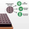 Waterproof Mattress Cover & Protector with 360 Degree Elastic Strap (2 year warranty)