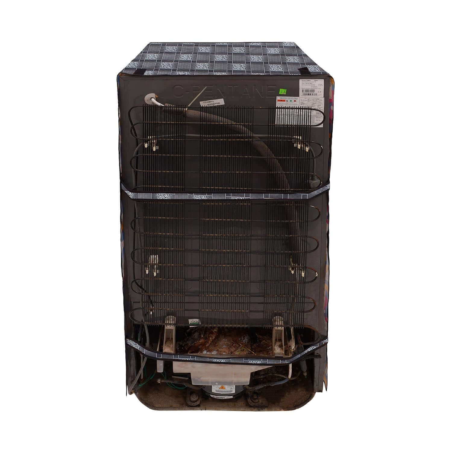 Waterproof Full Fridge Cover with 6 Pockets, SA42
