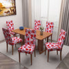 Polyester Spandex Stretchable Printed Chair Cover, MG31