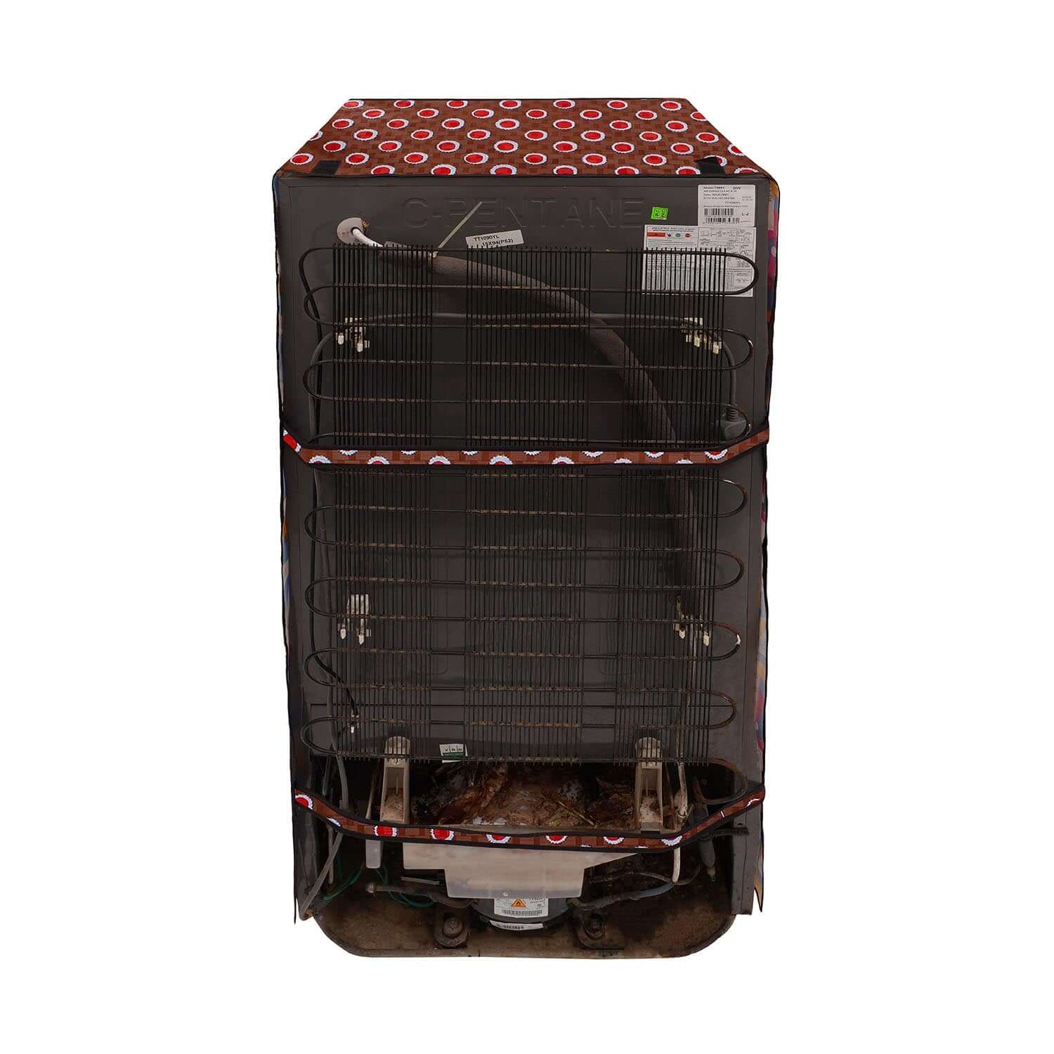 Waterproof Full Fridge Cover with 6 Pockets, SA45
