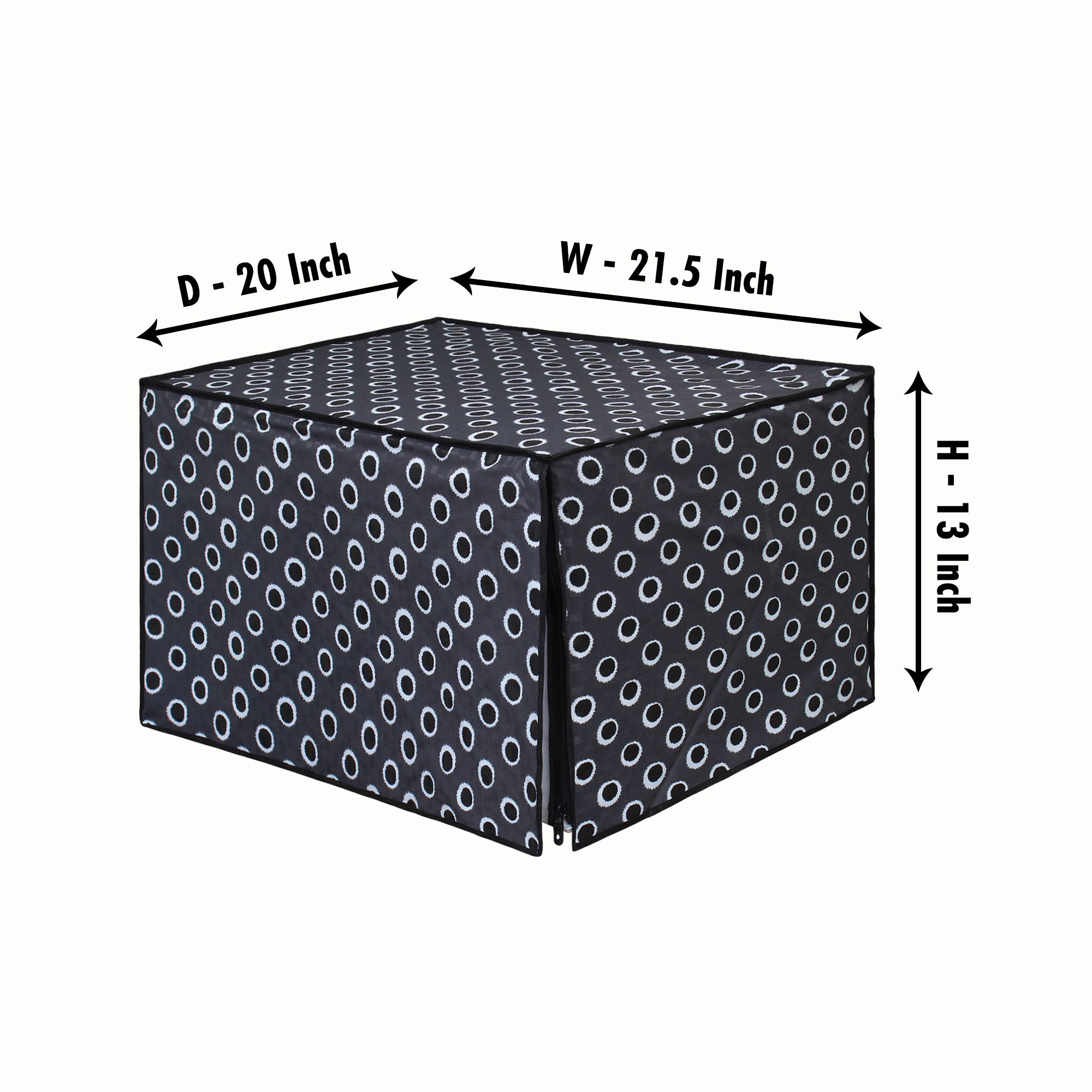 Microwave Oven Cover With Adjustable Front Zipper, SA17