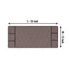Microwave Oven Top Cover With Side Pockets, SA28