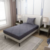 Printed Square Design Bedsheet With Pillow Covers CHP20 | Dream Care